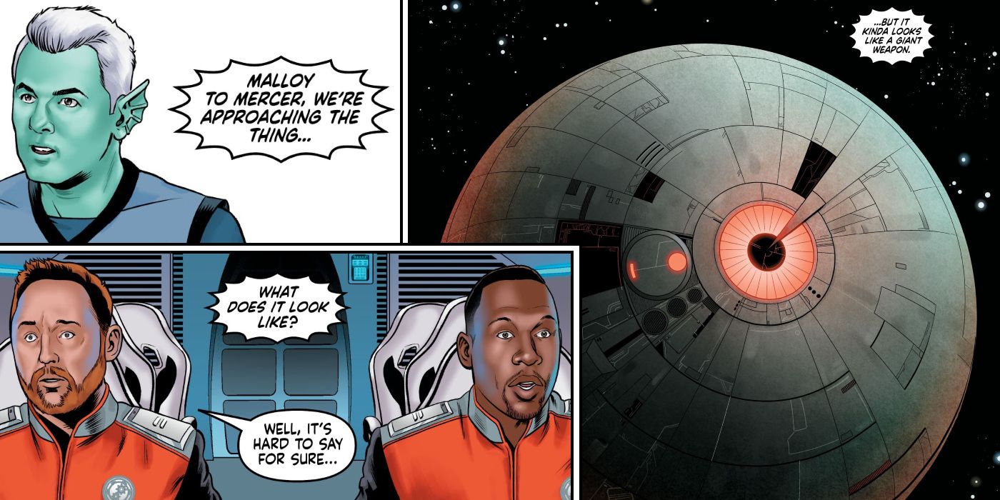 The Orville Comic Version of Death Star