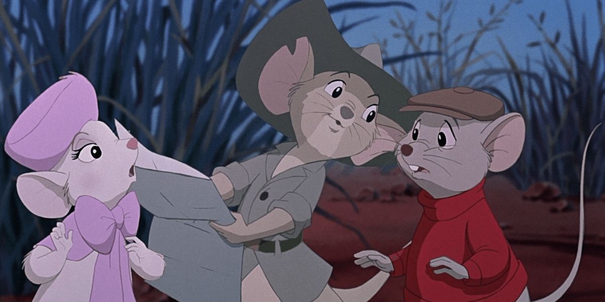 The Mice from The Rescuers Down Under