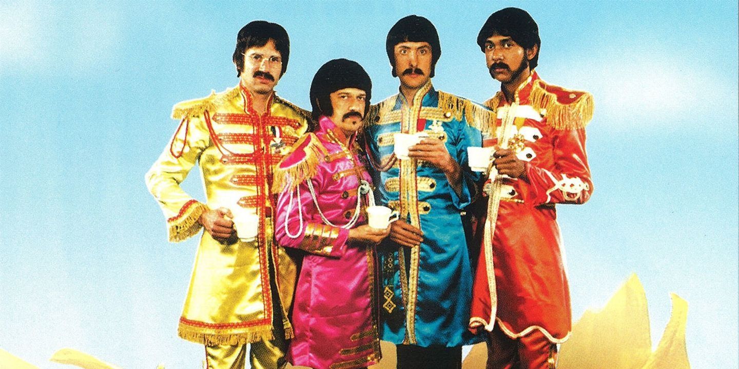 The Rutles parodying the Beatles