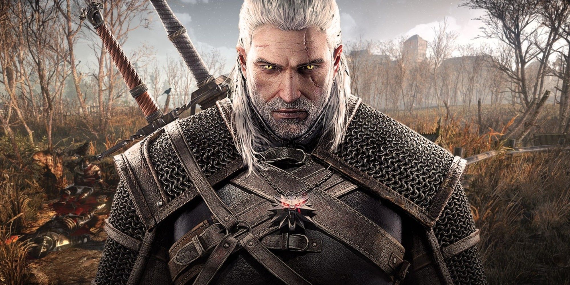Poster from The Witcher 3.