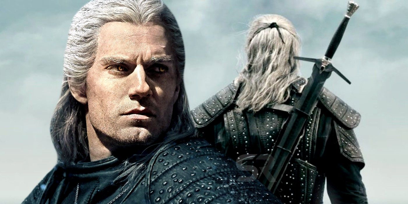 The Witcher why Geralt hair is white