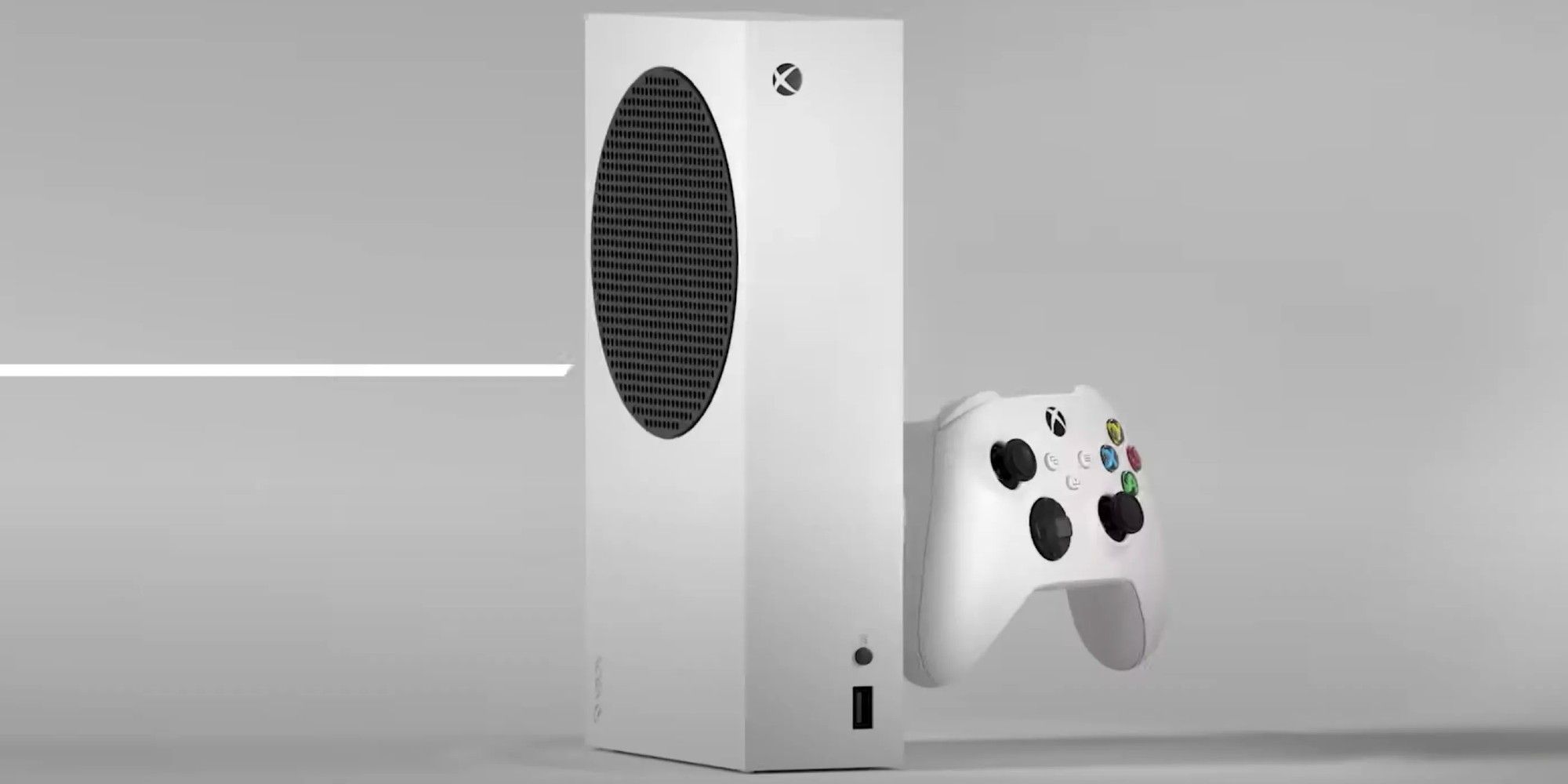 The Xbox Series X and controller.