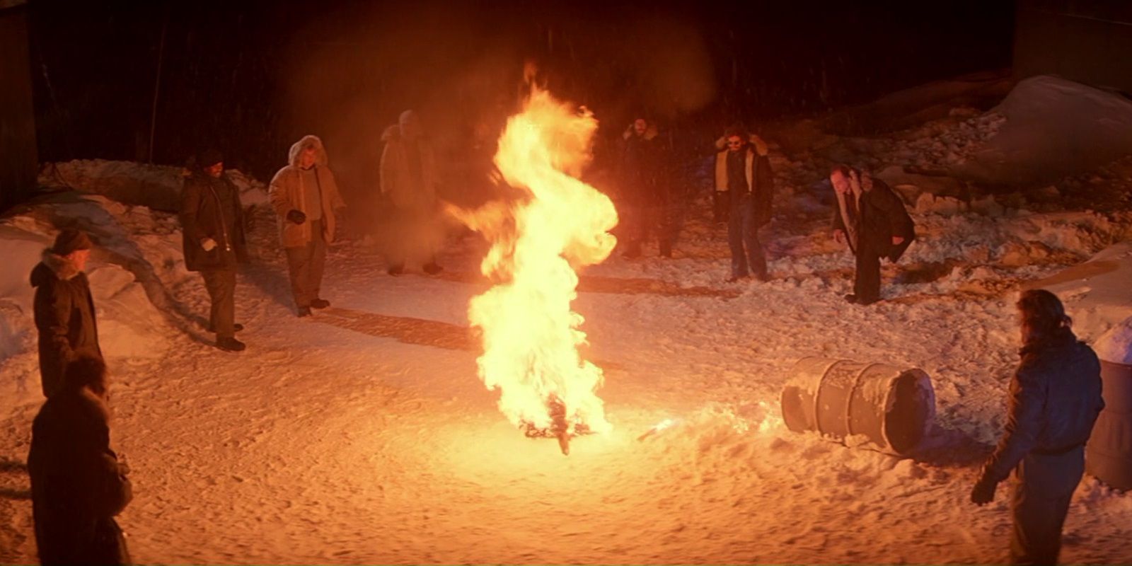The ending of The Thing