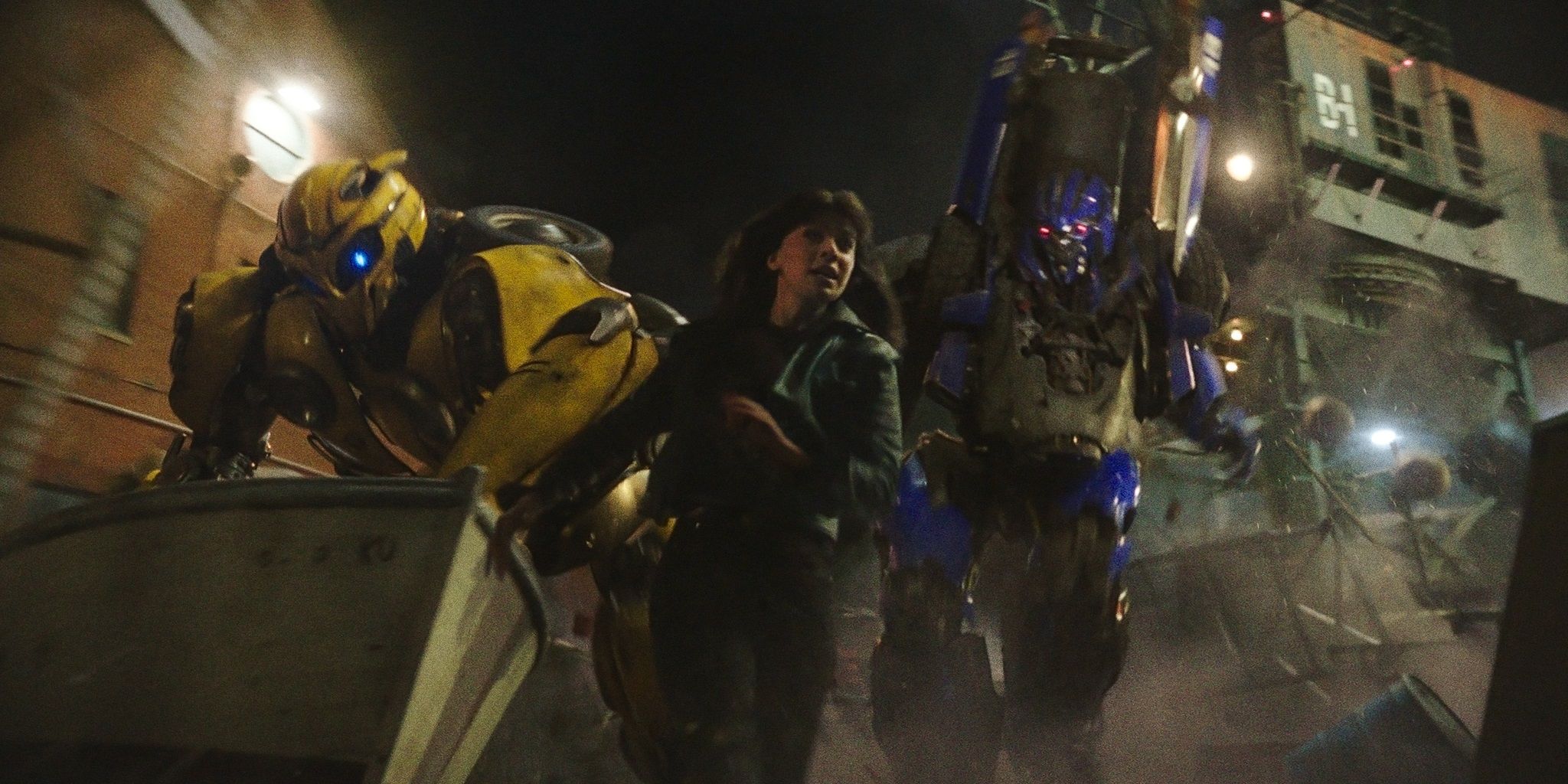 The final battle in Bumblebee