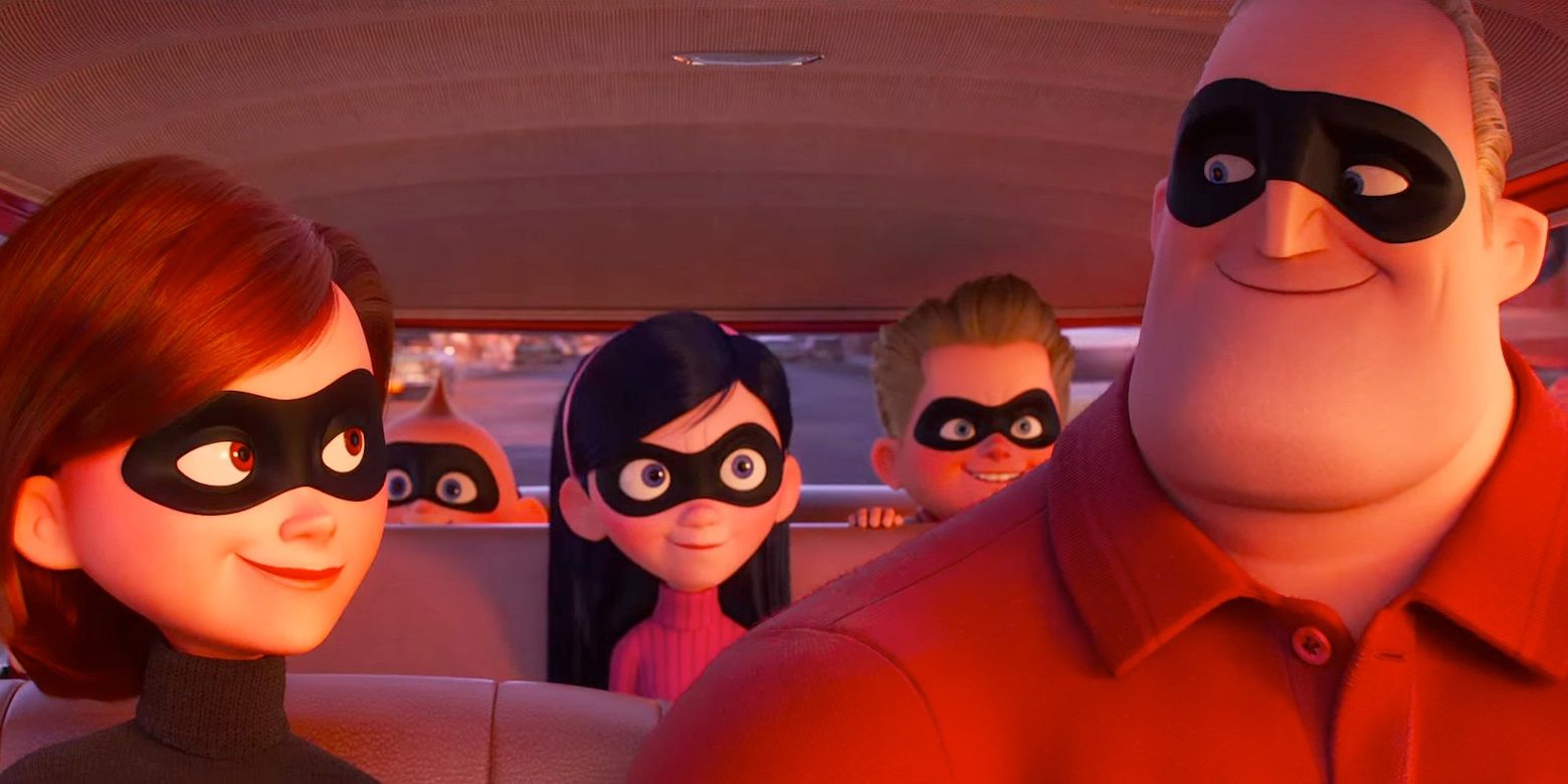 The final scene of Incredibles 2