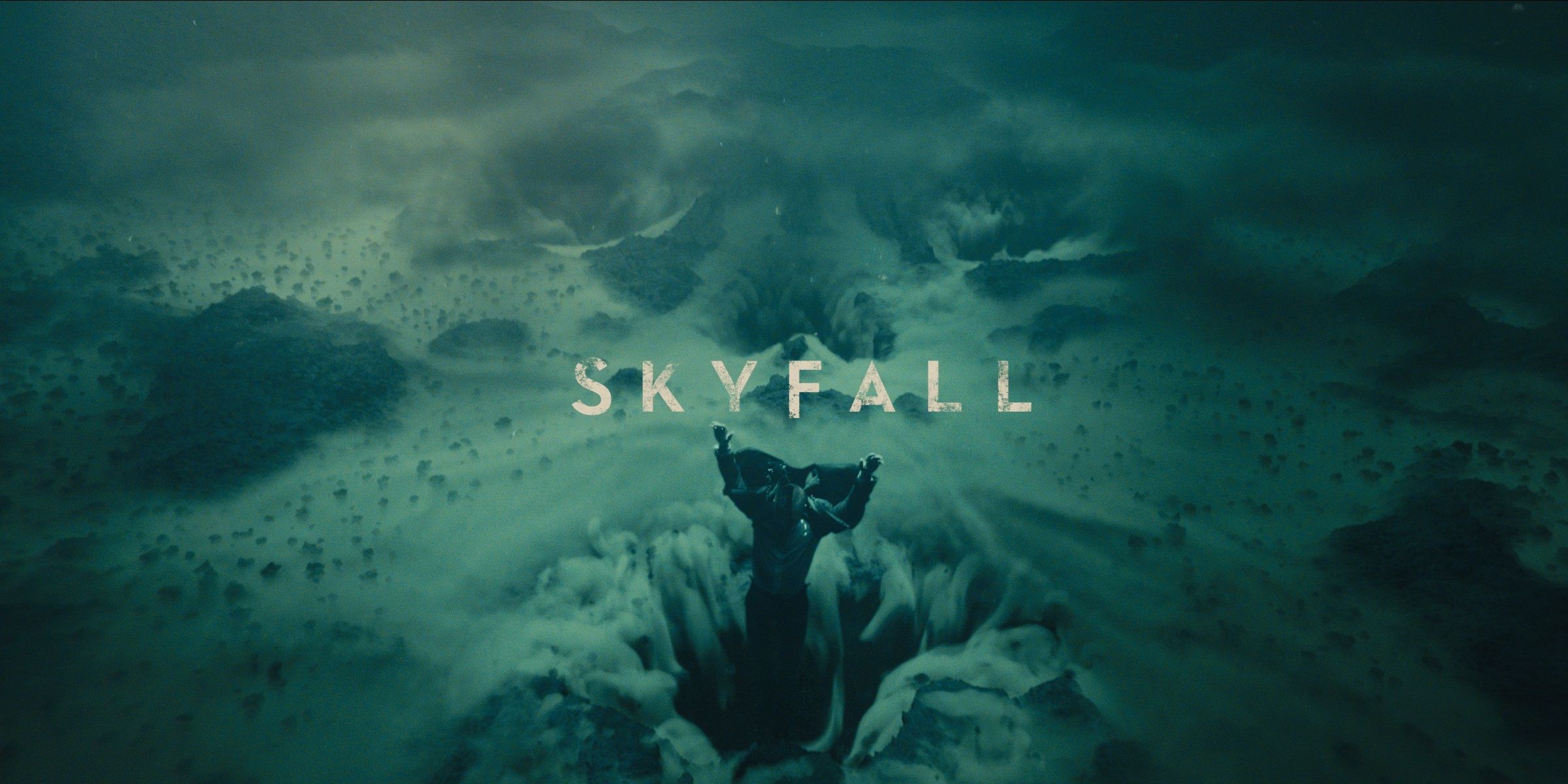 The opening titles of Skyfall