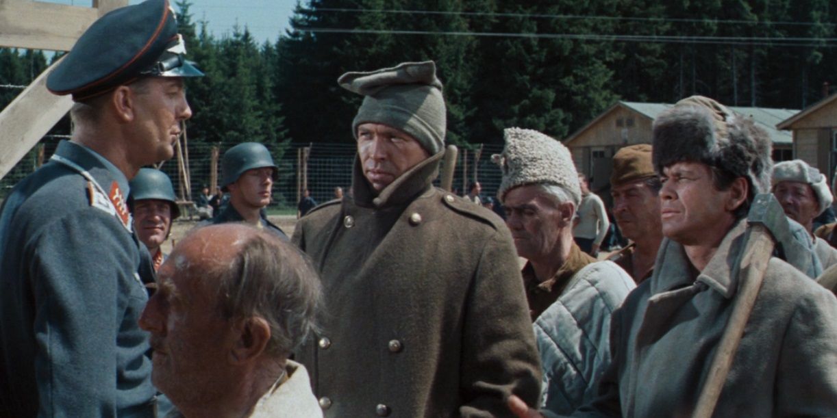 The prison camp in The Great Escape