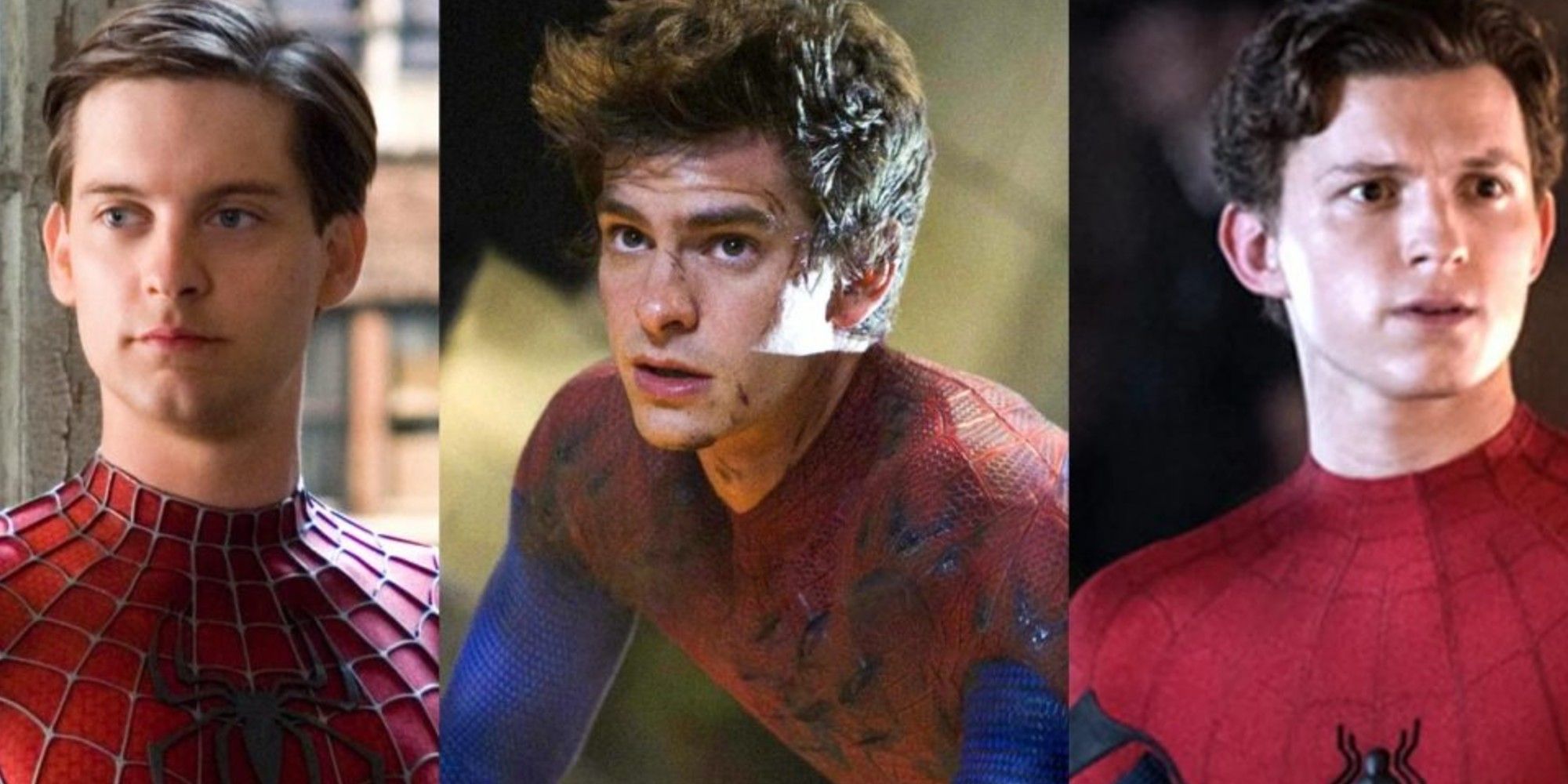 Tobey Maguire, Andrew Garfield, And Tom Holland