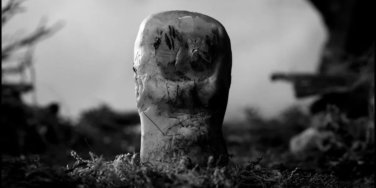 Still from the 2020 animated short film Toe