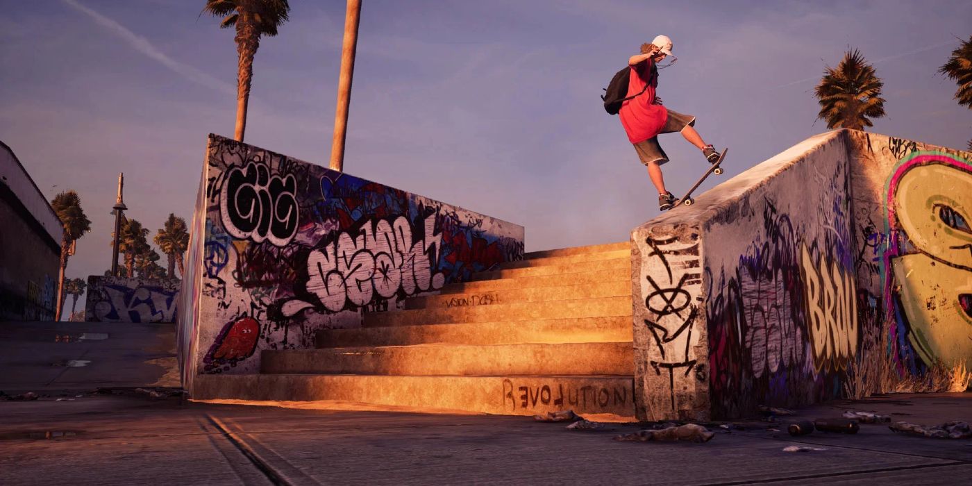 Tony Hawk Pro Skater Tailslide Venice Ledge