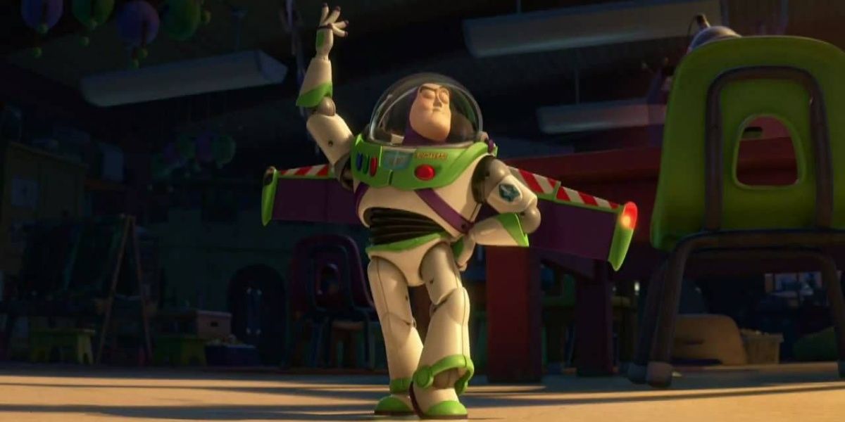 Buzz Lightyear Spanish Dancing in Toy Story 3