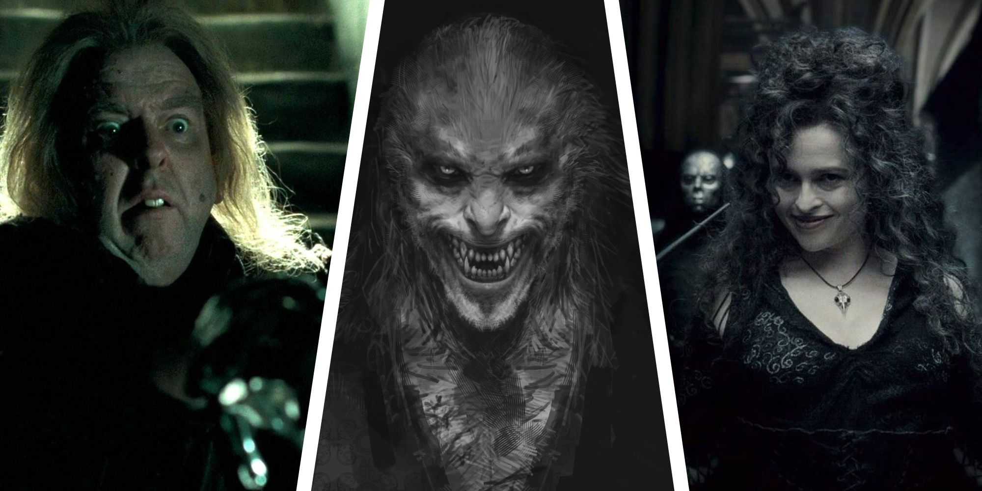Peter Pettigrew, Fenrir Greyback, Bellatrix Lestrange
