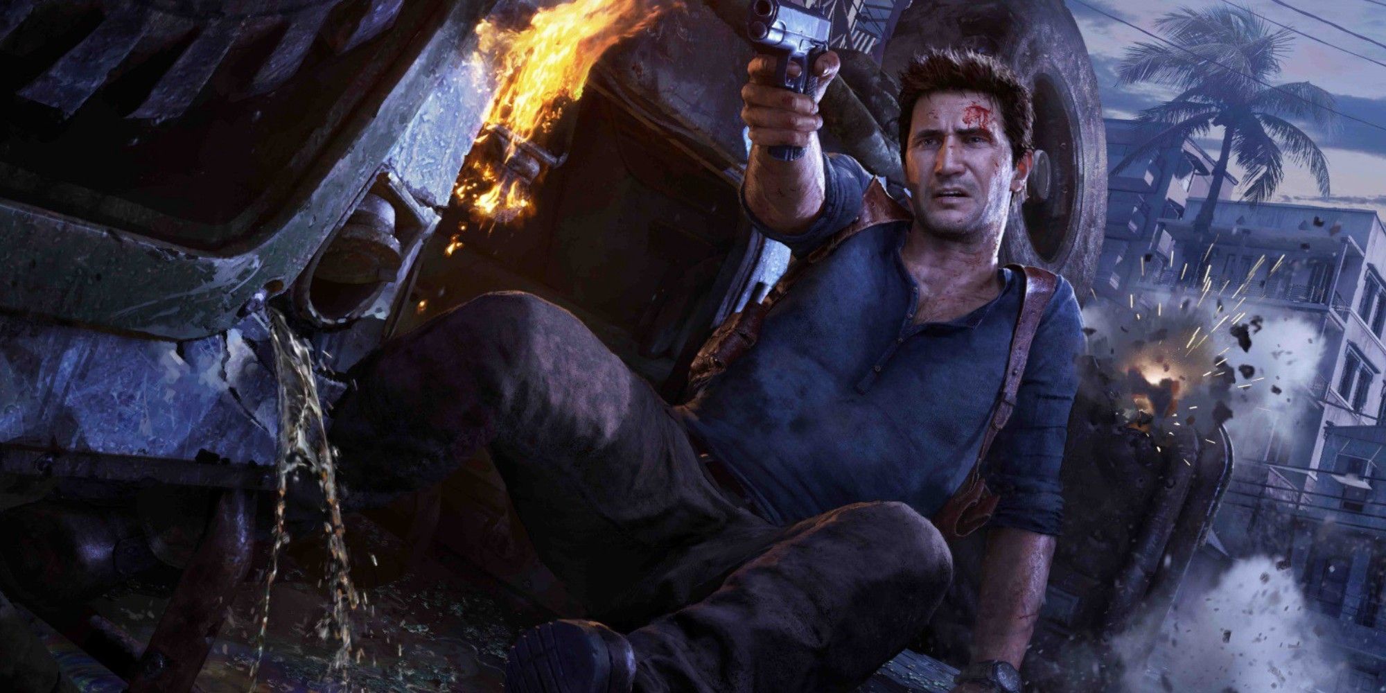 Nate in Uncharted 4.