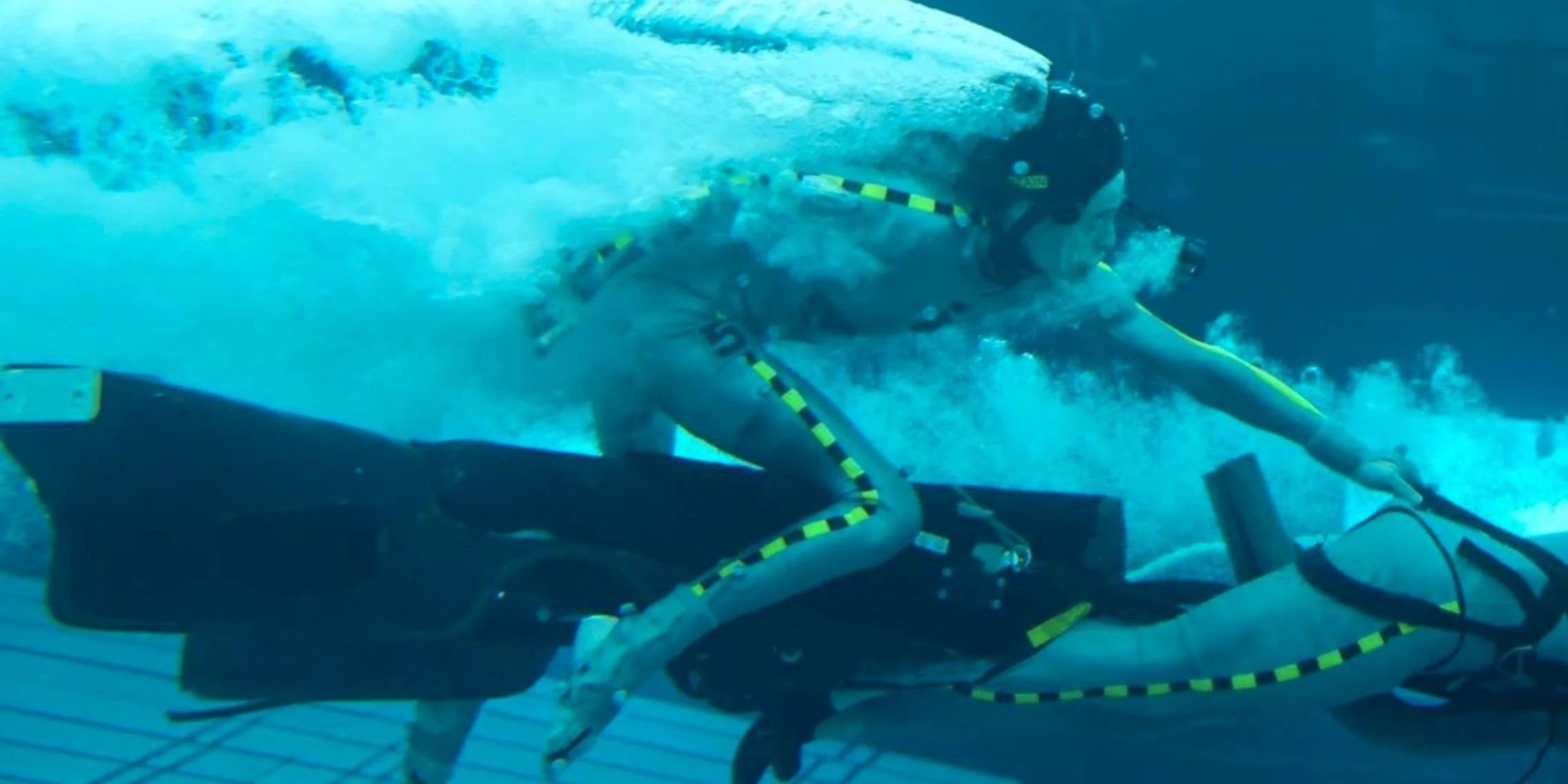 Underwater motion capture in Avatar 2