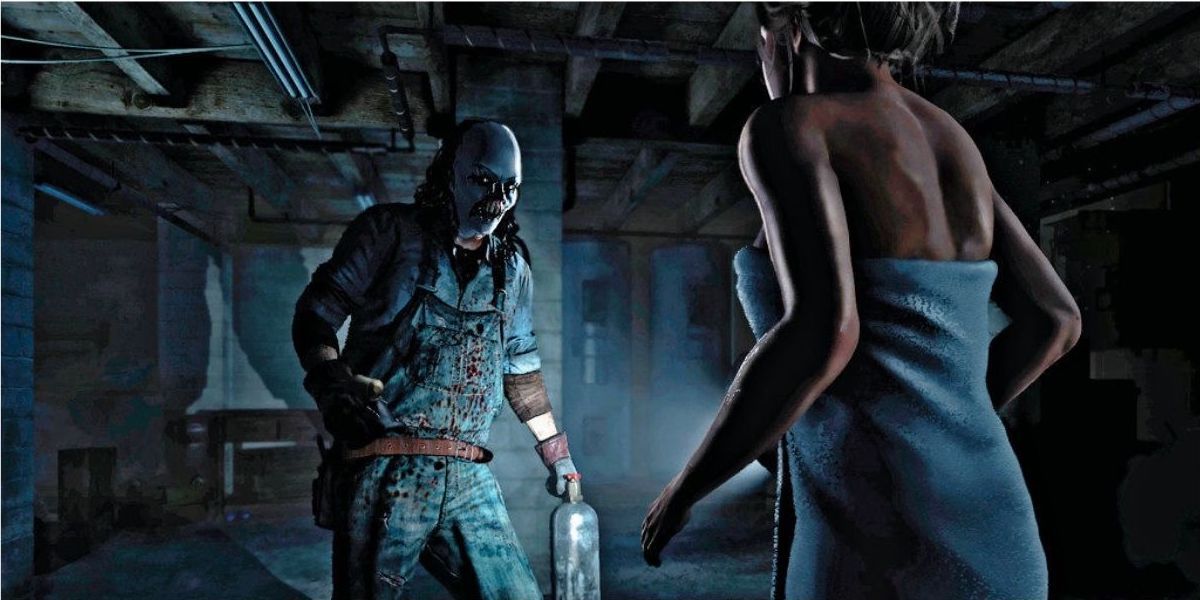 The Masked Killer from Until Dawn
