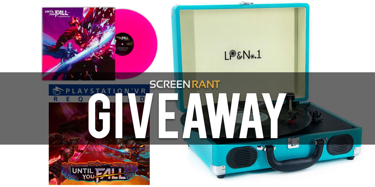 GIVEAWAY: Until You Fall Game, Soundtrack, and Record Player
