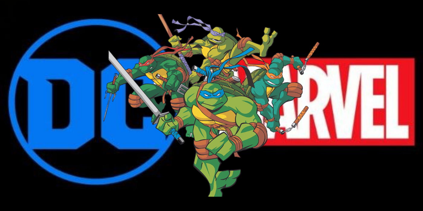 teenage mutant ninja turtles dc marvel