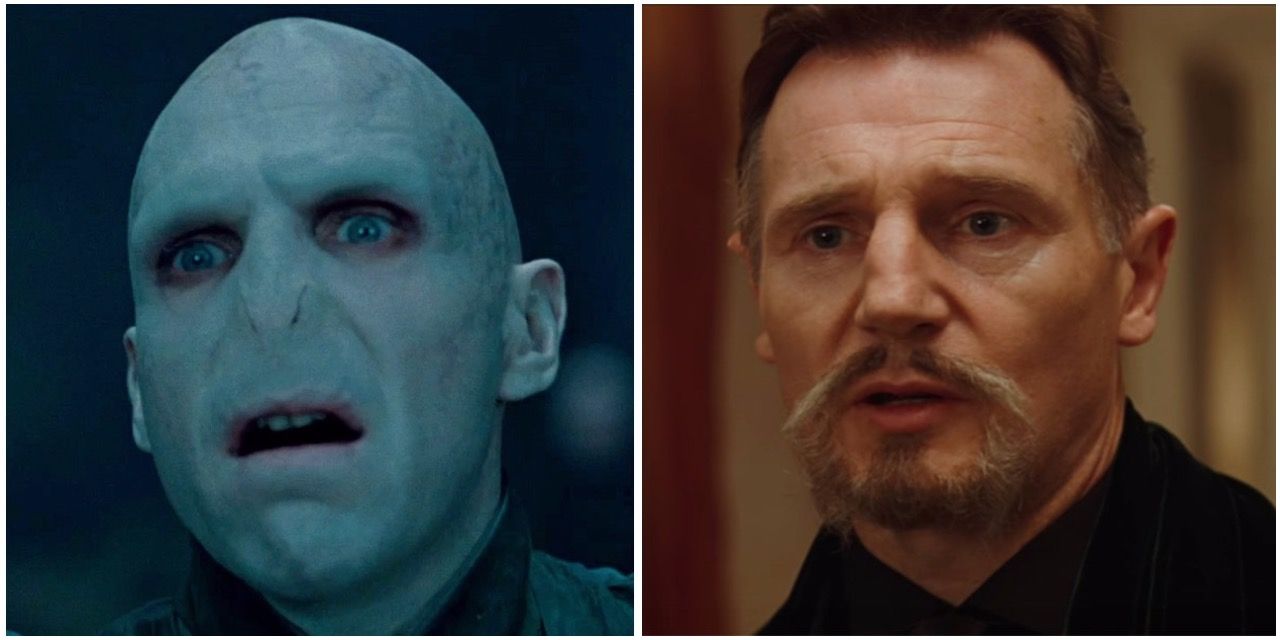 Neeson as Voldemort
