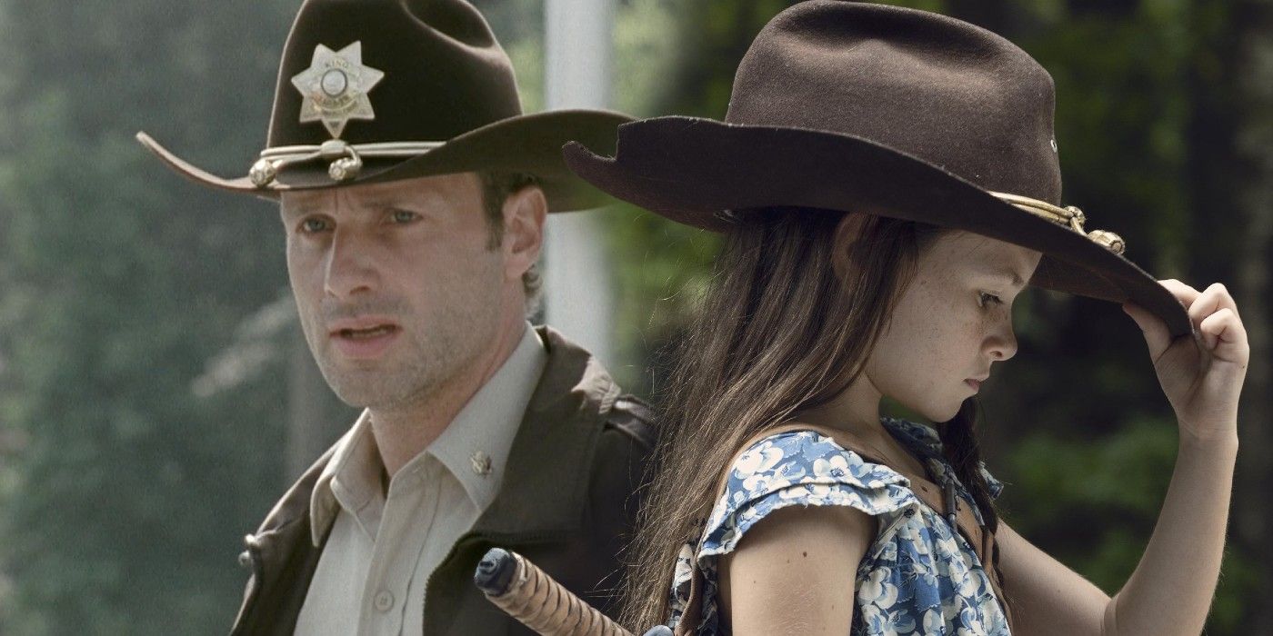 Walking Dead Rick and Judith