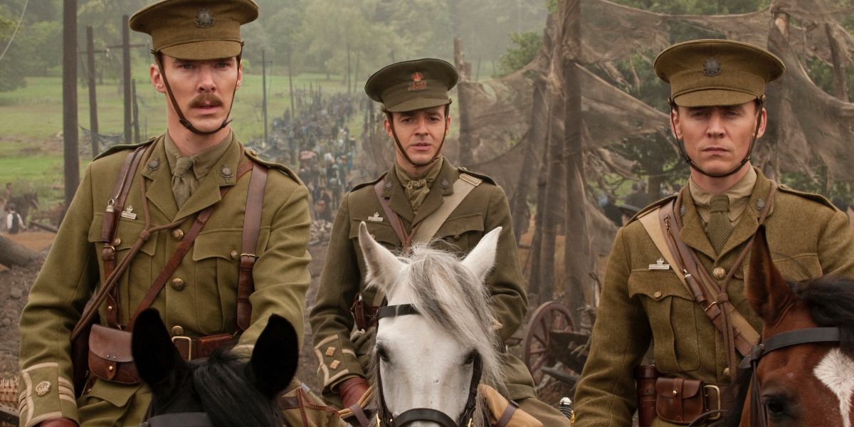 Tom Hiddleston and Benedict Cumberbatch in War Horse