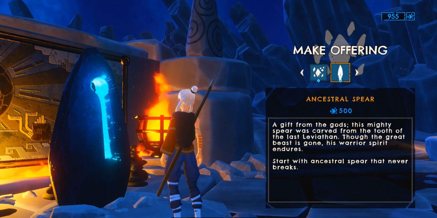 Windbound Ancestral Spear