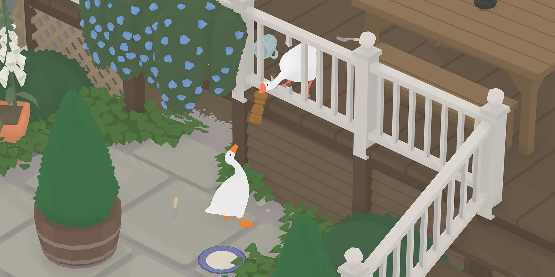Untitled Goose Game receberá multiplayer local e chegará no