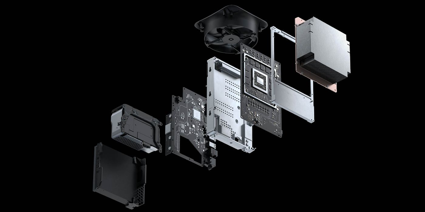 Xbox Series X Exploded View Hardware Specs