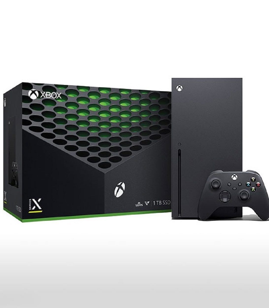 Xbox Series X and Xbox Series S official packaging vertical