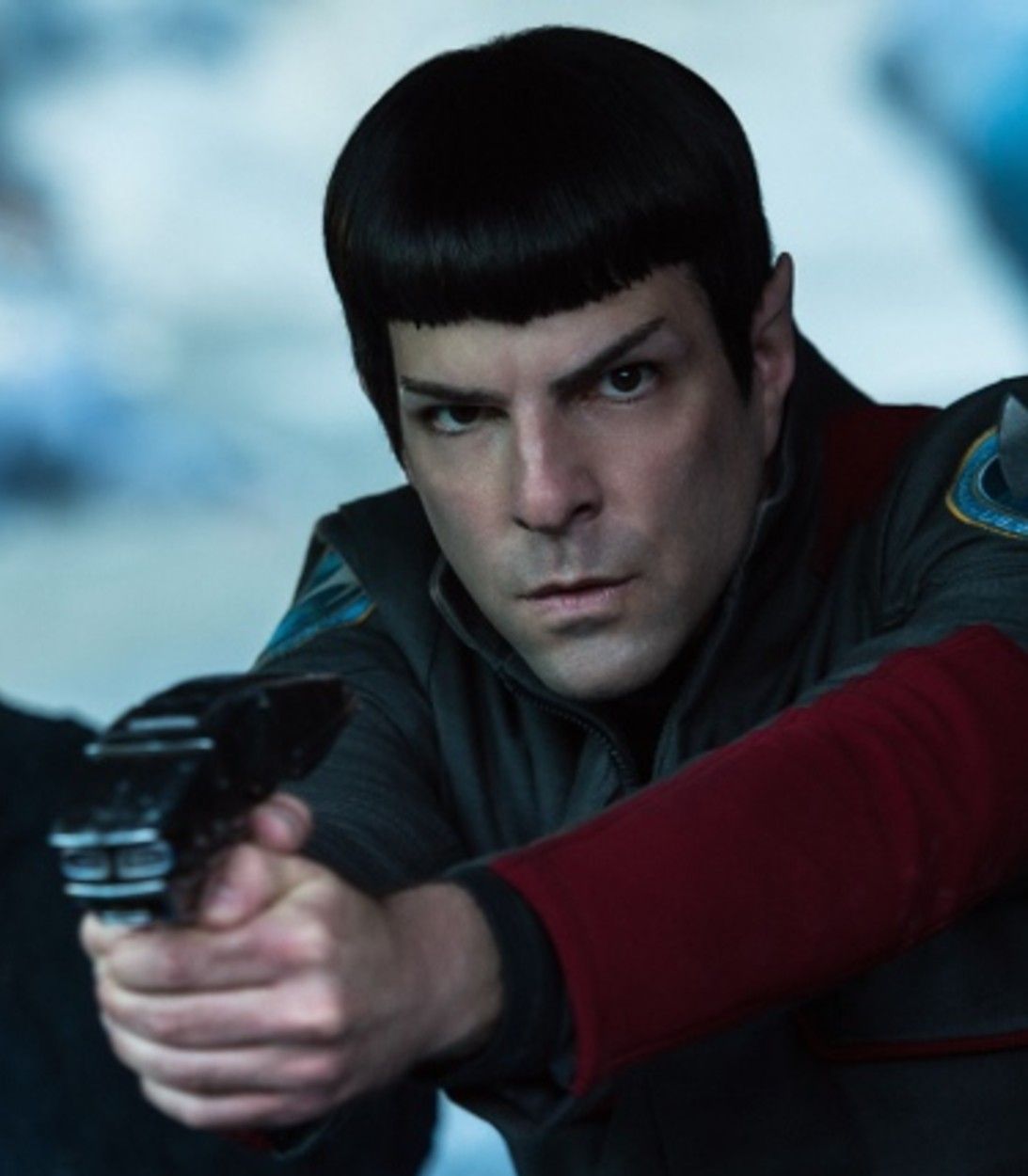 Zachary Quinto as Spock in Star Trek Beyond vertical