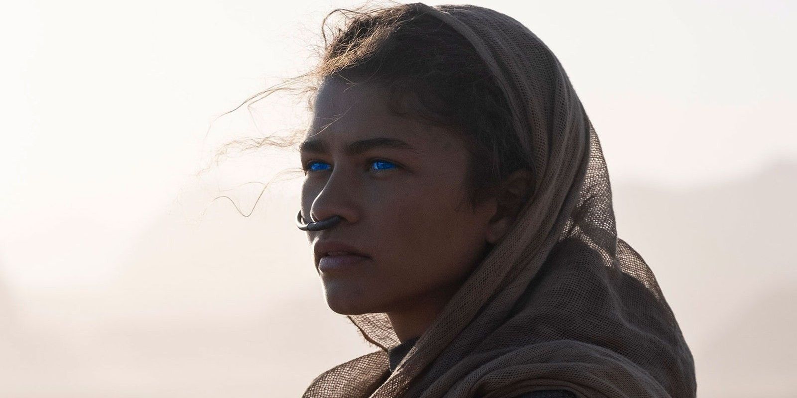 Zendaya Blue Eyes in Dune Movie