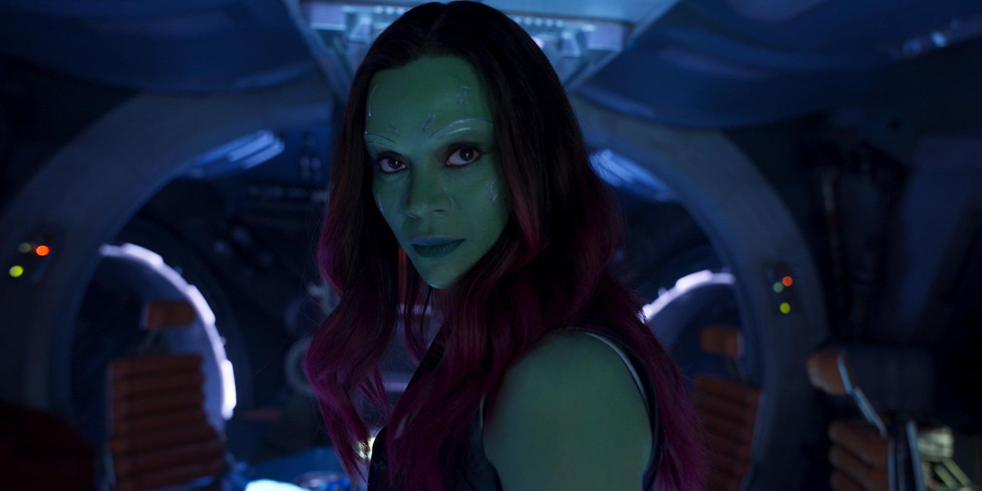 Gamora aboard the Milano in Avengers: Infinity War