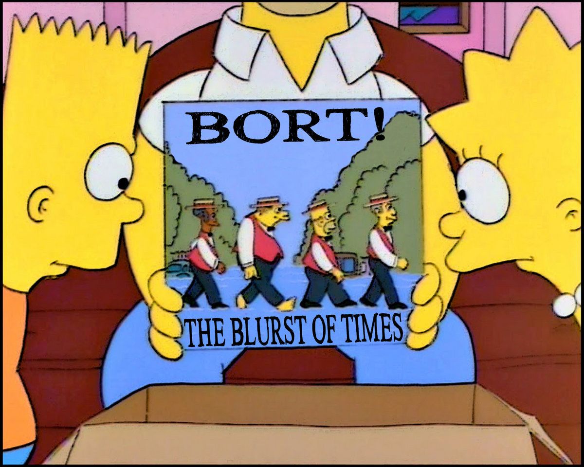Simpson's Blurst of Times Meme