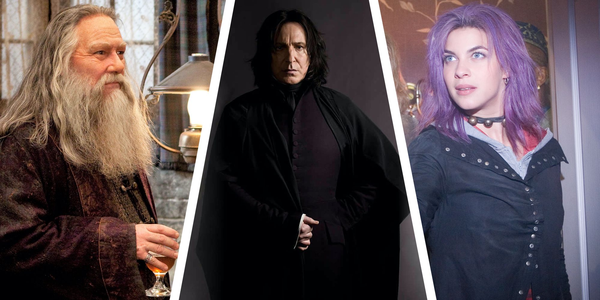Aberforth Dumbledore, Severus Snape, Nymphadora Tonks