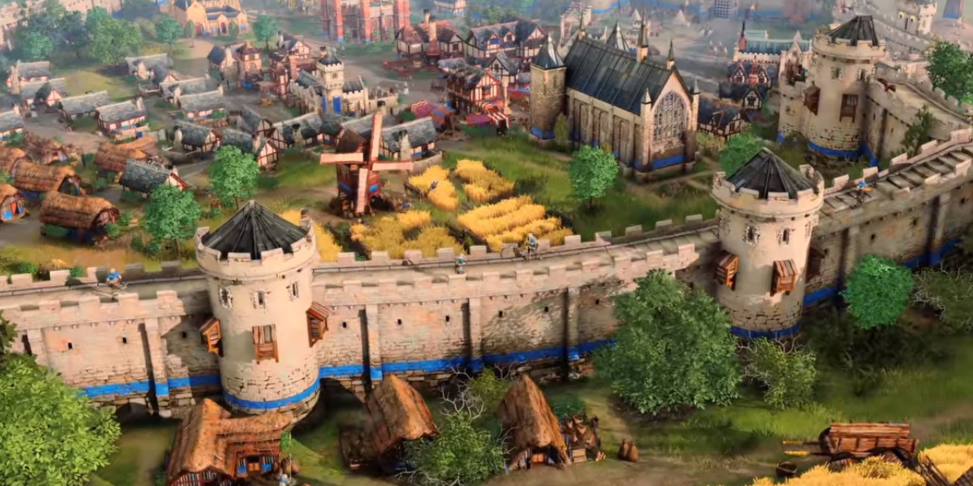 city in age of empires 4 gameplay reveal