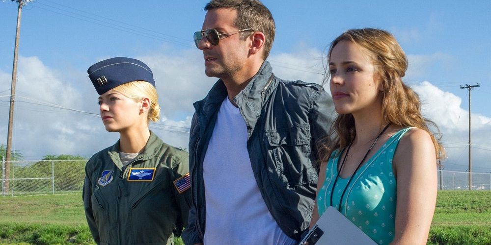 Emma Stone, Bradley Cooper, Rachel McAdams in Aloha