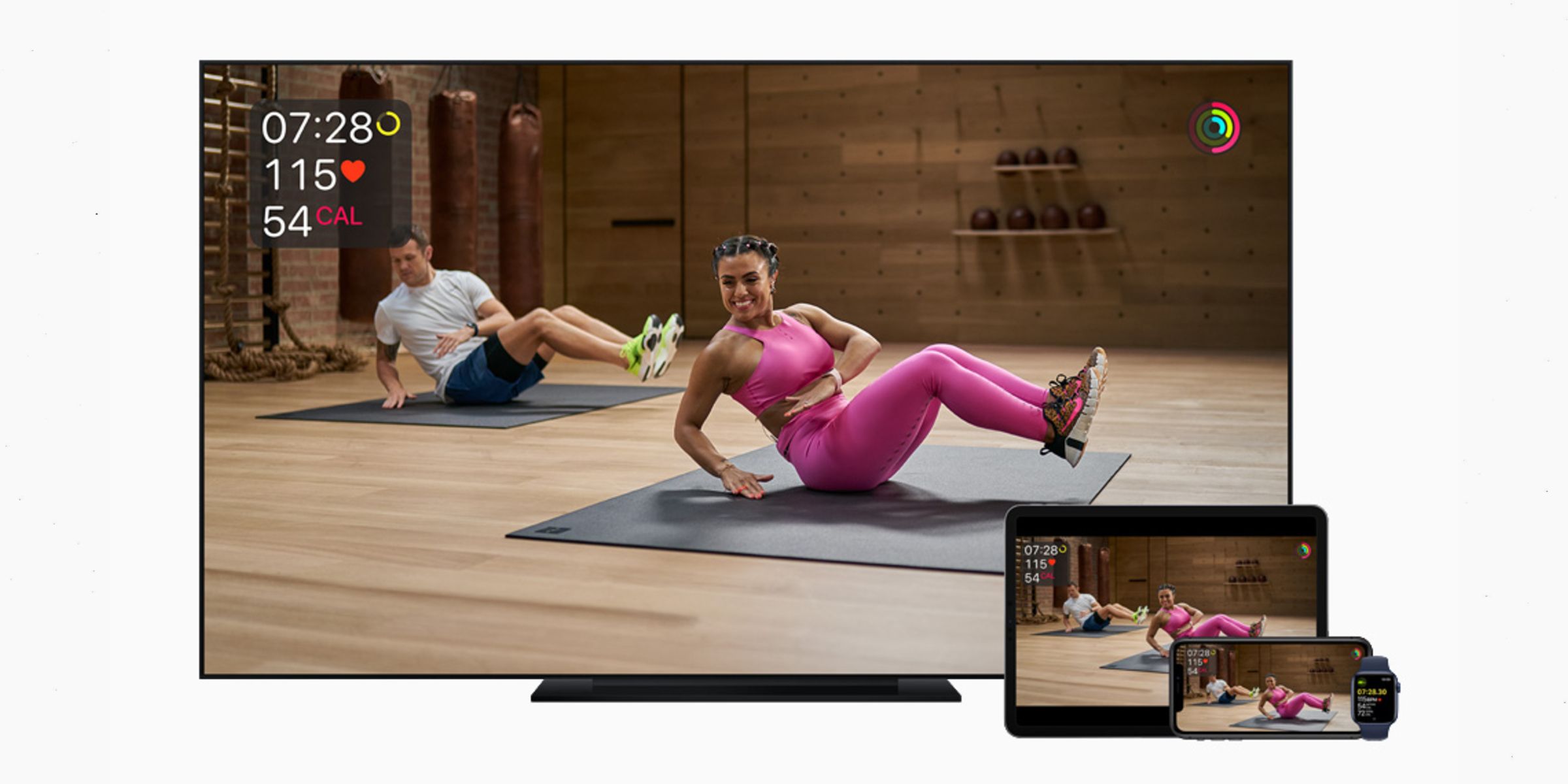 The Apple Fitness+ has many personal trainers