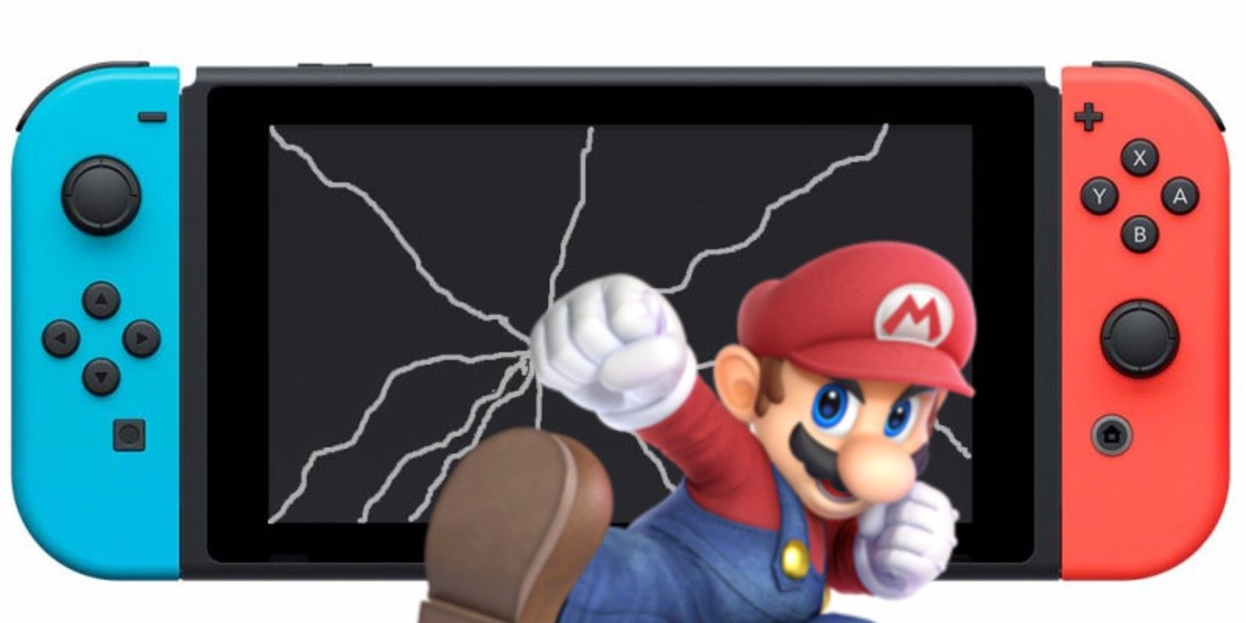broken switch mario