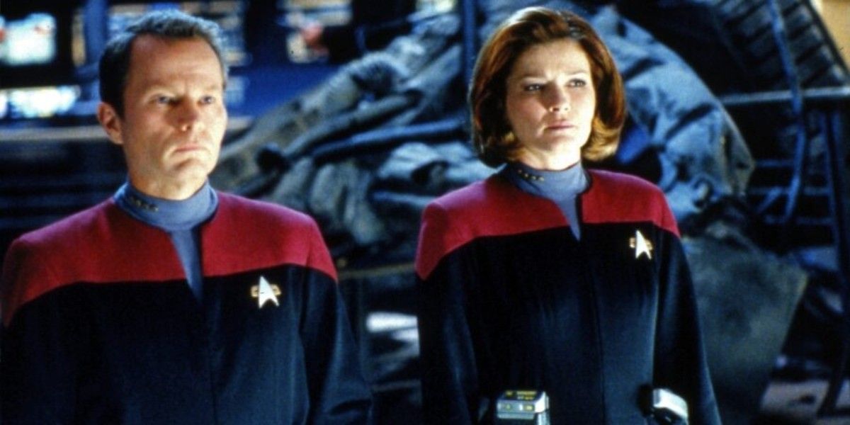 captain ransom captain janeway Star Trek: Voyager