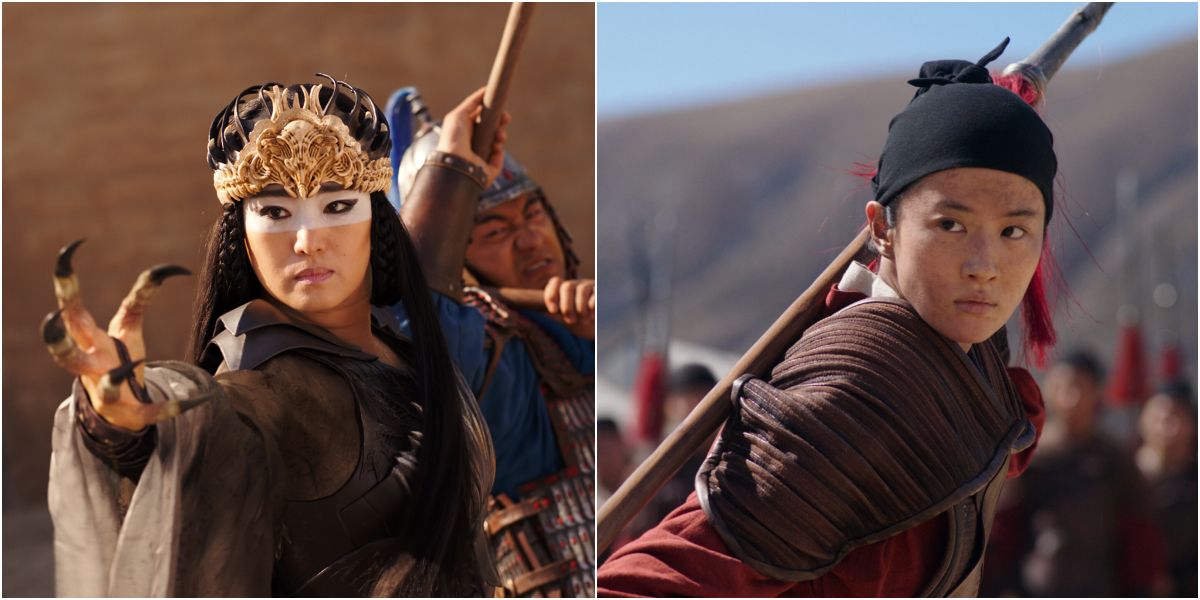 Xian Lang and Mulan characters using Chi and magic