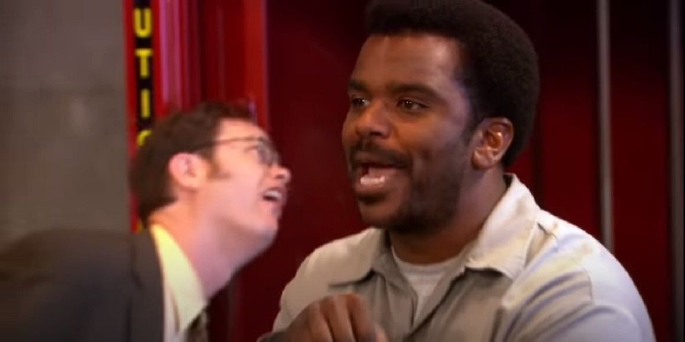 Dwight and Darryl in The Office