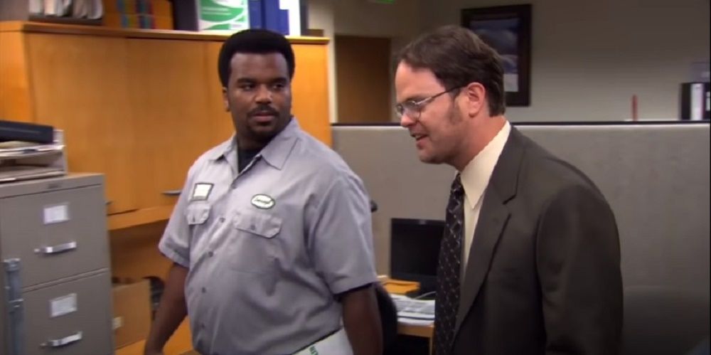Dwight and Darryl The Office