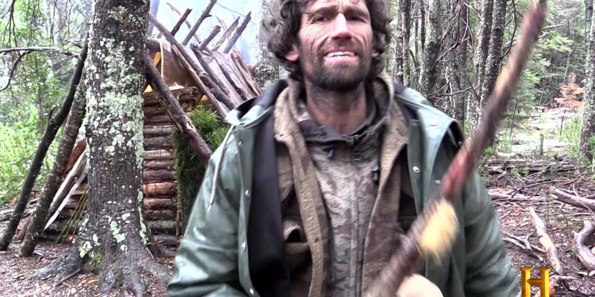 Dave Nessia from the television series Alone.