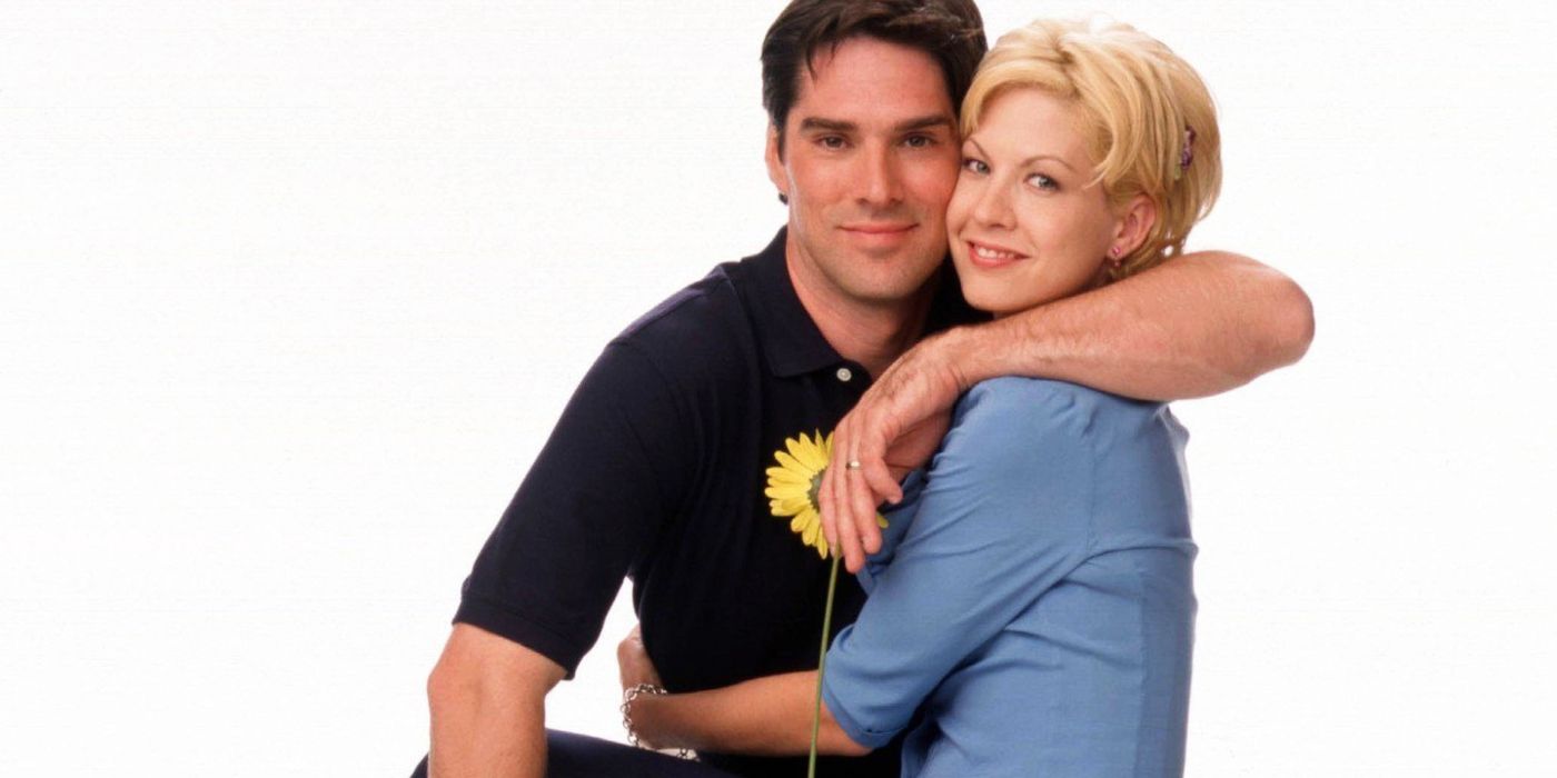 A promo picture for the sitcom, Dharma &amp; Greg