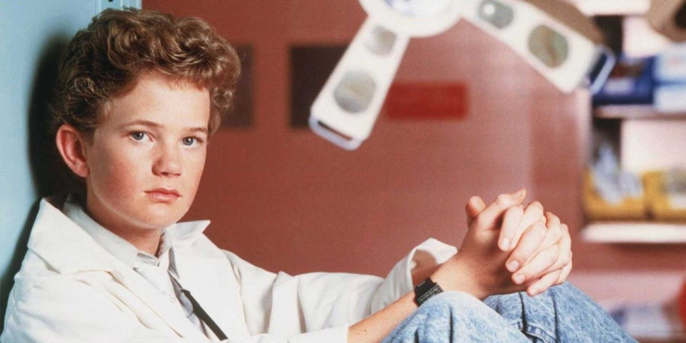 Neil Patrick Harris as Doogie Howser, M.D. in the old sitcom.