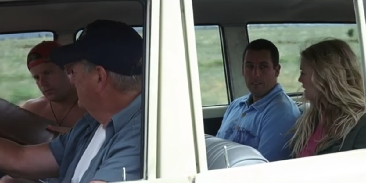 50 First Dates (2004) Doug, Marlin, Lucy Whitmore, Henry Roth in car