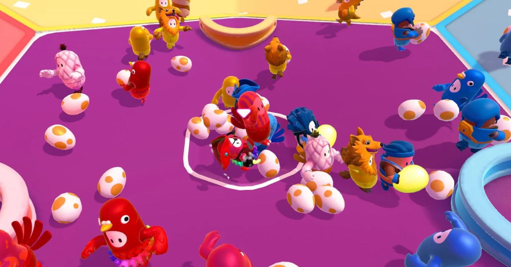 fall guys egg scramble mini game