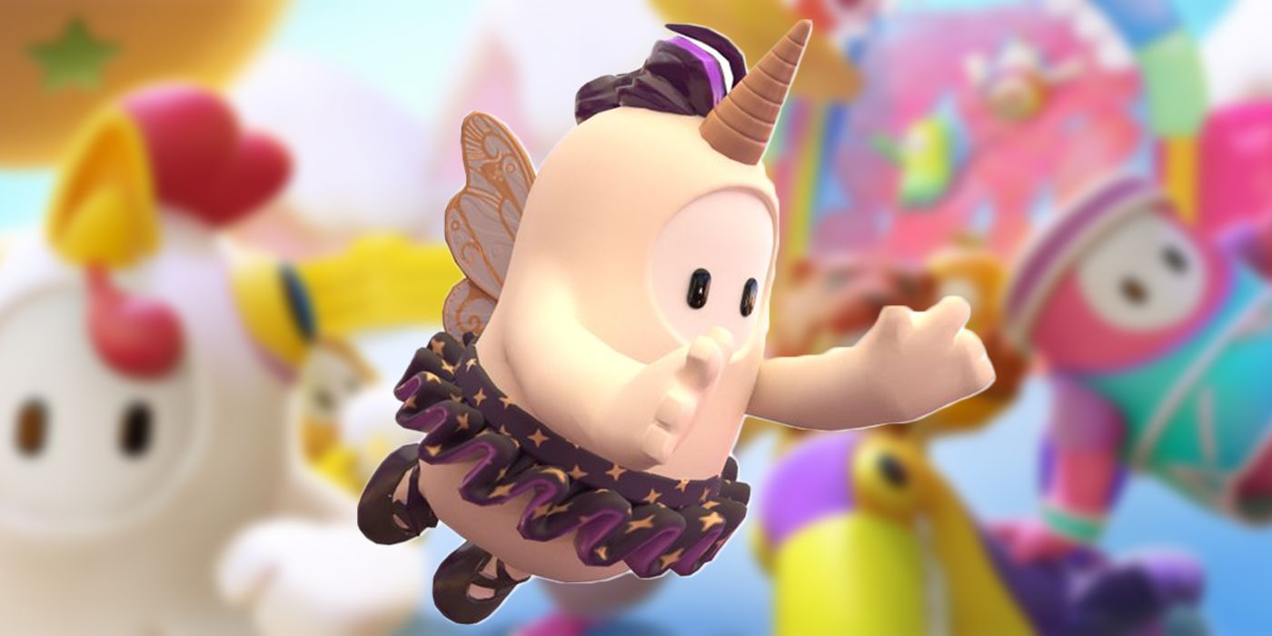 fall guys unicorn costume