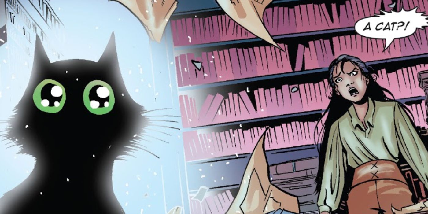 first time cat in inkblot appears