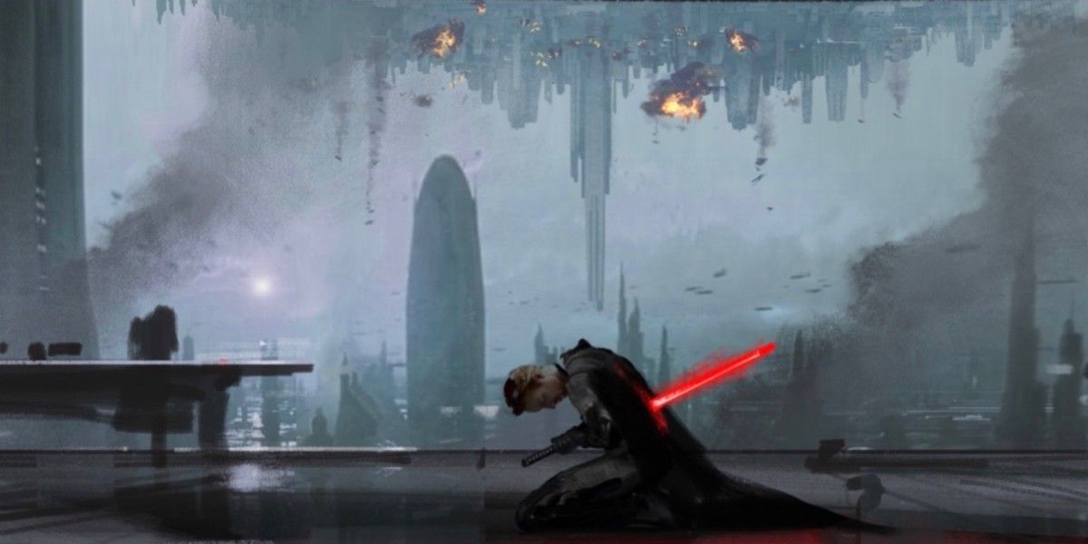 General Hux sepukku episode 9 Duel of the Fates