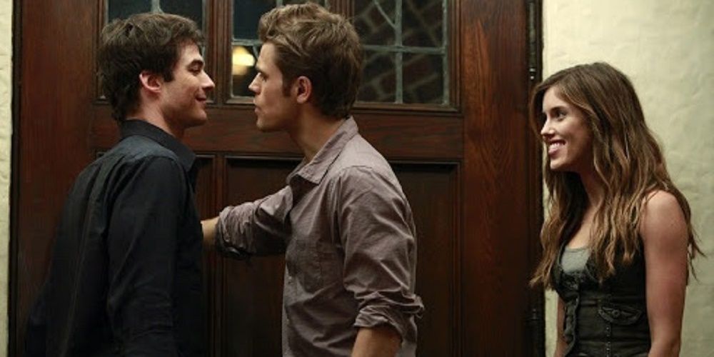 Damon dan Stefan dalam The Vampire Diaries